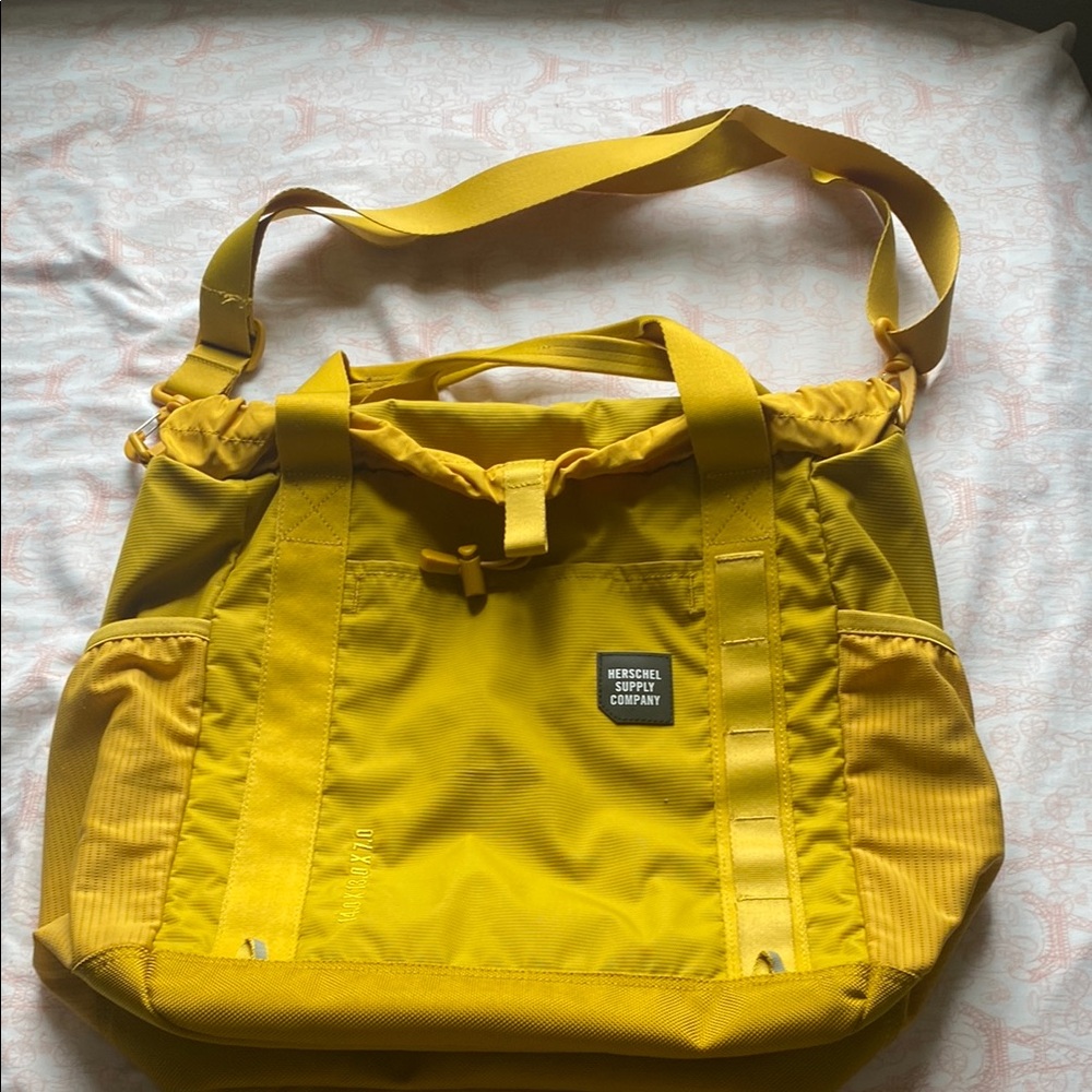 Herschel Yellow Tote Bag